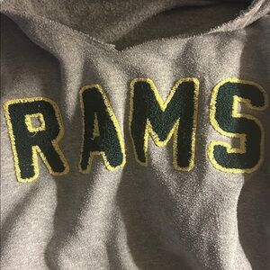 Campus Heritage Gray Hoodie CSU Rams